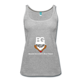 Beards Are A Girl's Best Friend Tank Top - heather gray