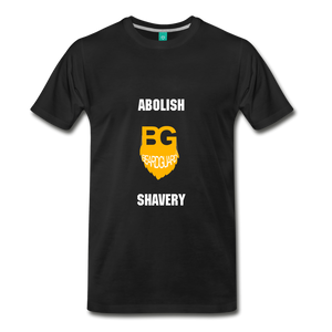 Abolish Shavery - black