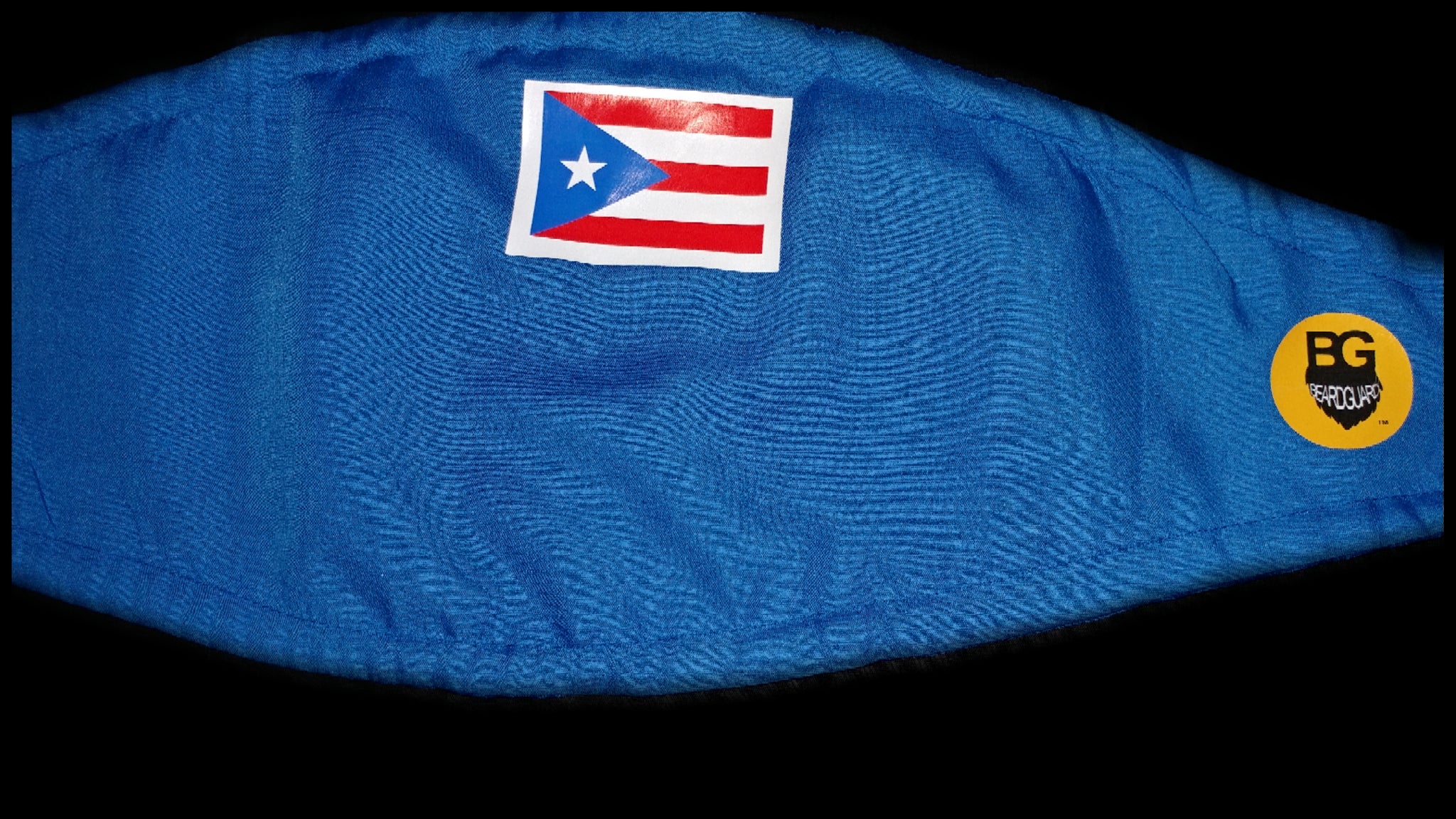 Black Puerto Rico Flag Durag