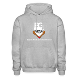 Beards Are A Girl's Best Friend Hoodie - heather gray