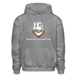 Beards Are A Girl's Best Friend Hoodie - graphite heather